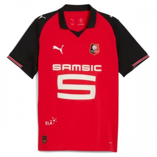 Maillot de Foot Stade Rennais Domicile 2025-26 Maillot de Foot Stade Rennais Domicile 2025-26